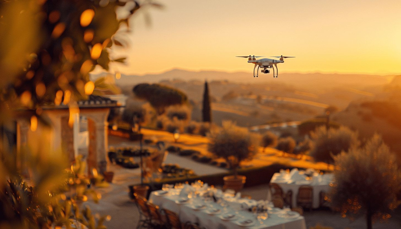 Comment choisir le meilleur service de drone pour votre mariage