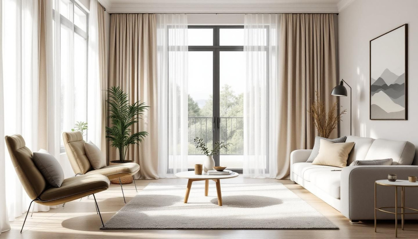 Tendances actuelles dans la décoration de fenêtres : Voilages et rideaux